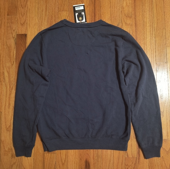 NWTGuns n Roses band fleece crew sweatshirt, size small men's/women's, dark blue - Picture 3 of 4